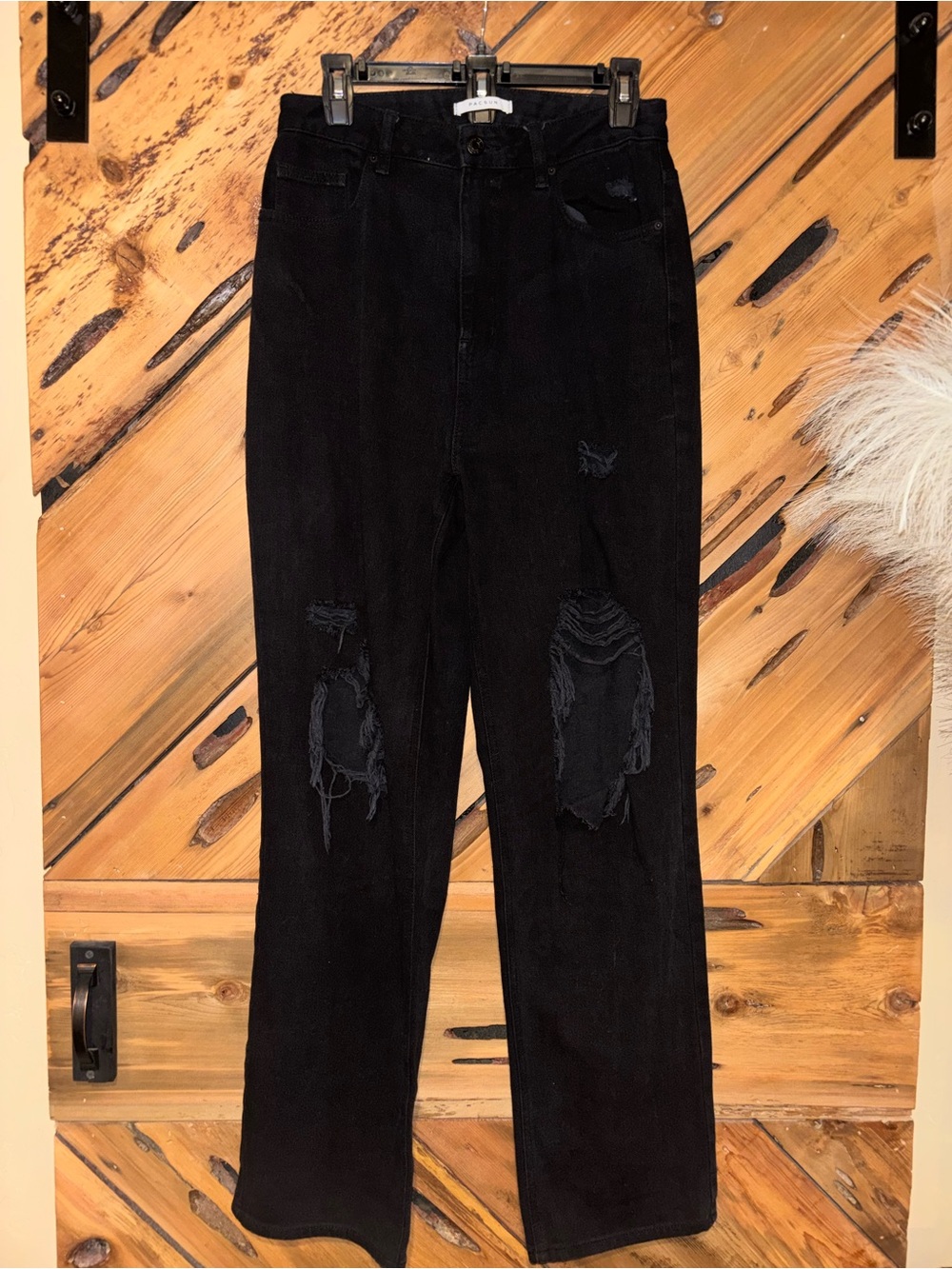 PacSun Black Distressed 90’s Boyfriend Jeans